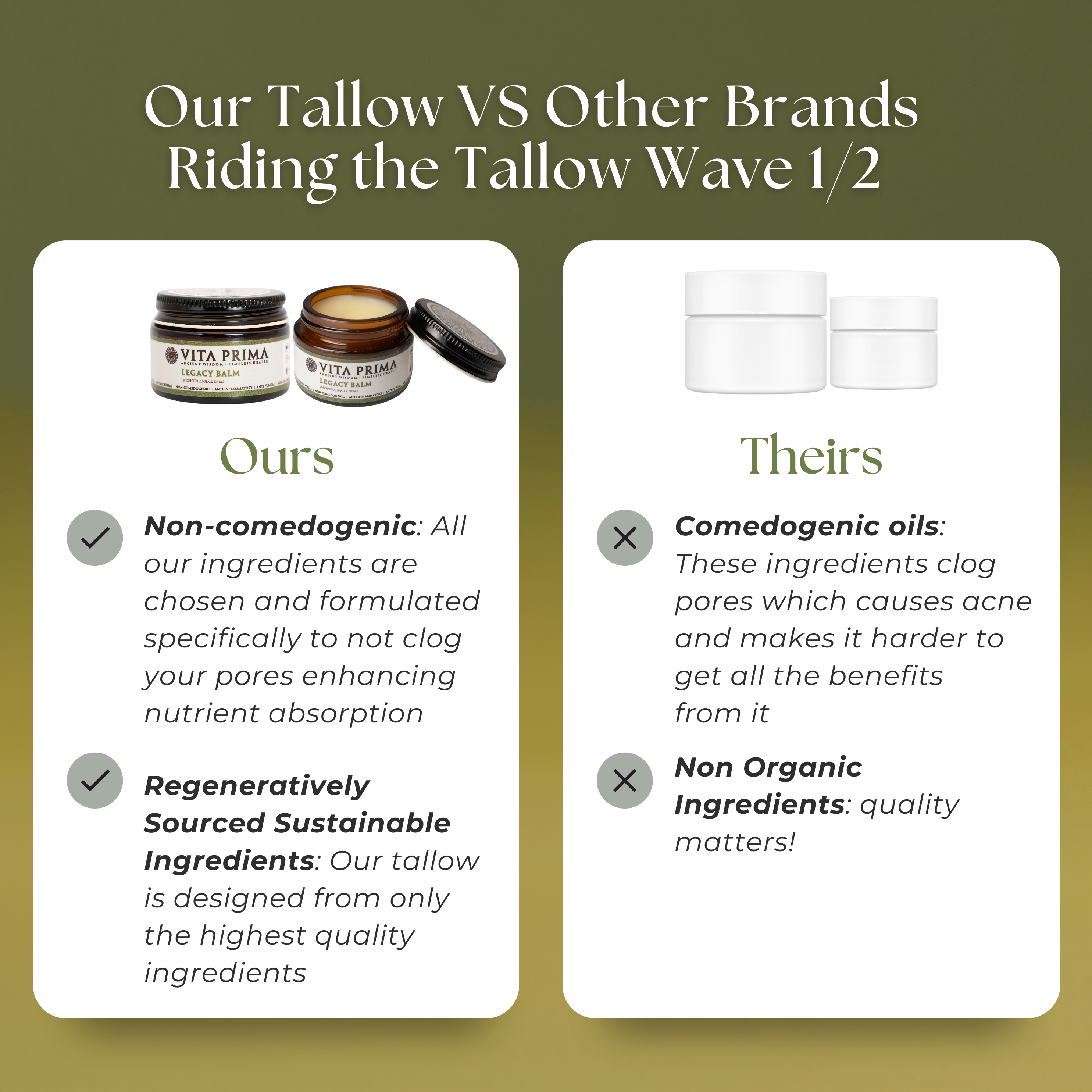 Legacy Tallow Balm
