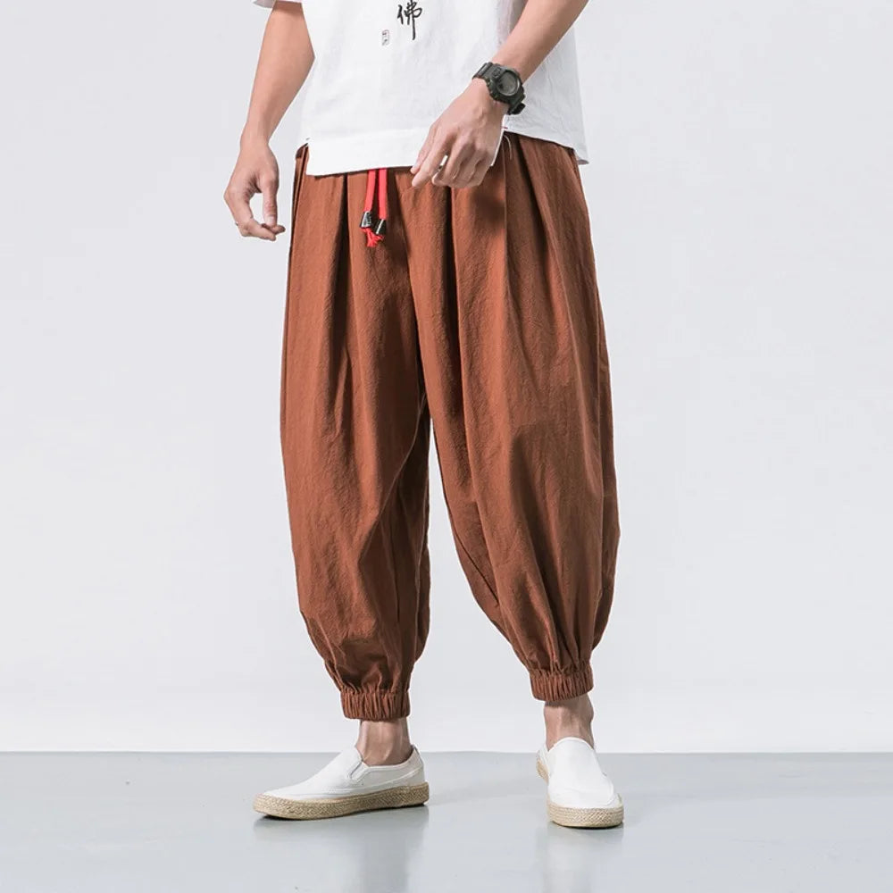 Urban Cotton Linen Harem