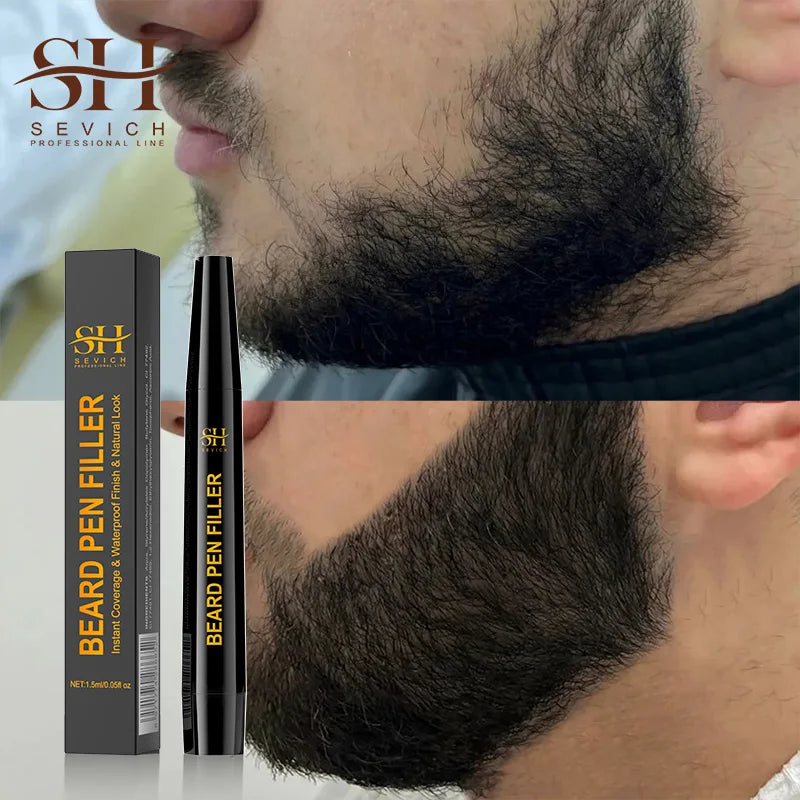 Precision Beard Fill Fiber Pen - Waterproof