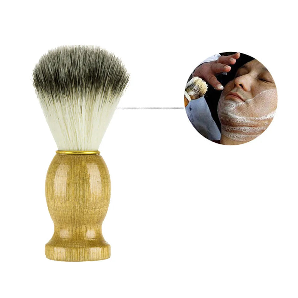 Heritage Wood Shave Brush Classic