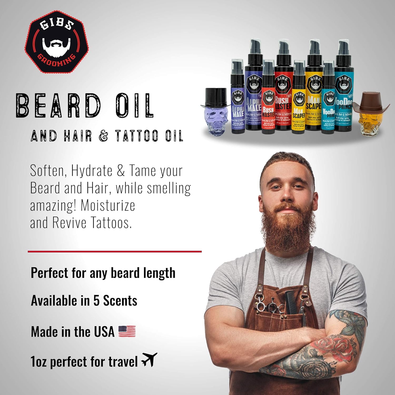 Skull Signature Beard & Skin Oil